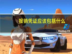 报销凭证应该包括什么