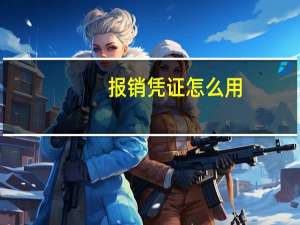 报销凭证怎么用