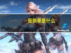 报销单是什么