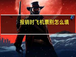 报销时飞机票别怎么填