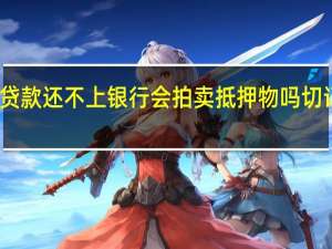 抵押贷款还不上银行会拍卖抵押物吗 切记按时还款