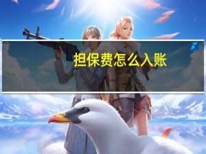 担保费怎么入账