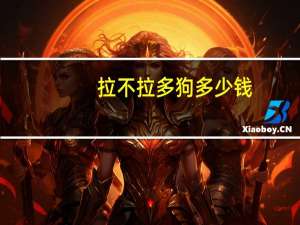 拉不拉多狗多少钱（拉不拉多狗多少钱一只）