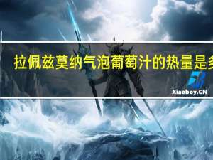 拉佩兹莫纳 气泡葡萄汁的热量是多少