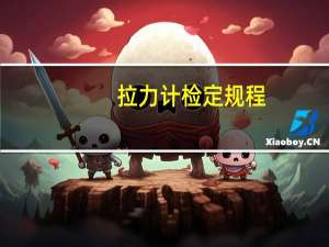 拉力计检定规程