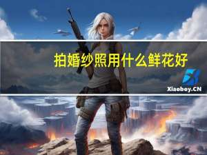 拍婚纱照用什么鲜花好