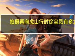 拍摄再向虎山行时徐宝凤有多大