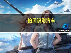 拍照识别汽车