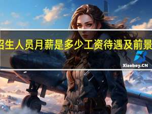招生人员月薪是多少工资待遇及前景怎么样