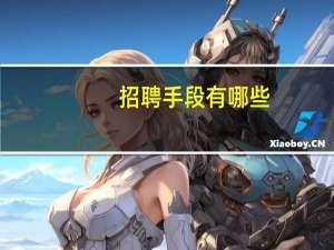 招聘手段有哪些