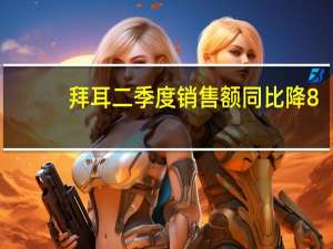 拜耳二季度销售额同比降8.2% 净亏18.87亿欧元