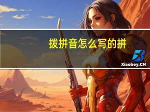 拨拼音怎么写的拼（拨拼音）