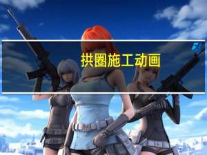 拱圈施工动画（拱圈）