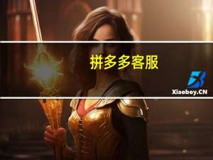 拼多多客服(在家上班) - 数卡权益商城货源