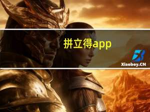 拼立得app（拼立得）