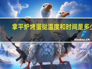 拿平炉烤蛋挞温度和时间是多少