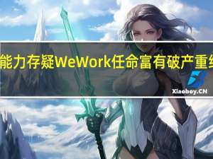 持续经营能力存疑WeWork任命富有破产重组经验的新董事