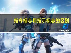 指令标志和指示标志的区别