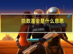 指数基金是什么意思（什么叫指数型基金,说通俗一点）
