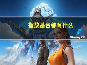 指数基金都有什么