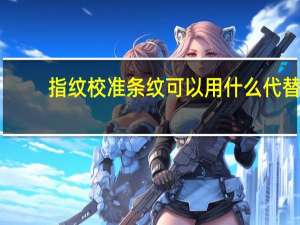 指纹校准条纹可以用什么代替
