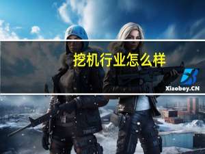 挖机行业怎么样
