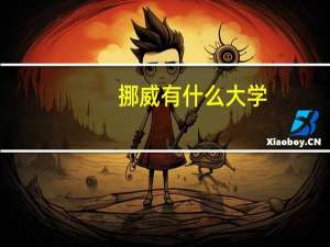 挪威有什么大学