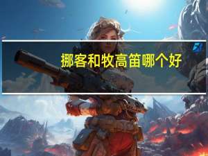 挪客和牧高笛哪个好