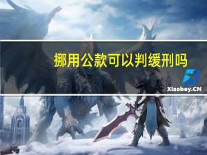 挪用公款可以判缓刑吗