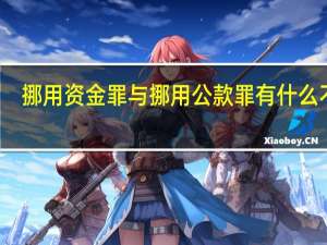 挪用资金罪与挪用公款罪有什么不同