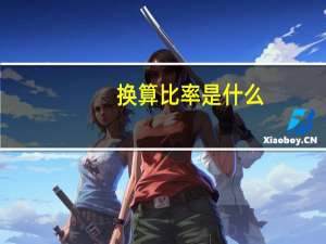 换算比率是什么