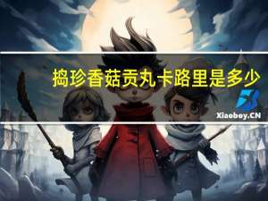 捣珍 香菇贡丸卡路里是多少