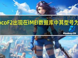 据悉 Poco F2出现在IMEI数据库中 其型号为M2004J11G
