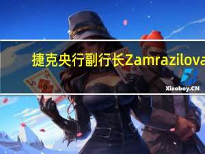 捷克央行副行长Zamrazilova：捷克央行不会急于降息