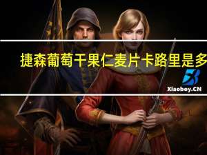 捷森 葡萄干果仁麦片卡路里是多少
