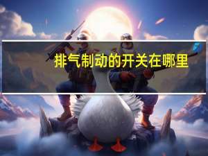 排气制动的开关在哪里