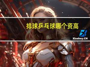 排球乒乓球哪个资高
