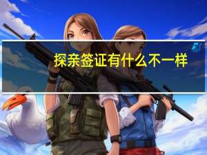 探亲签证有什么不一样