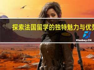 探索法国留学的独特魅力与优势