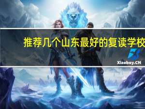 推荐几个山东最好的复读学校