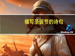 描写圣诞节的诗句