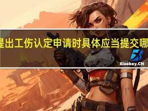 提出工伤认定申请时具体应当提交哪些材料