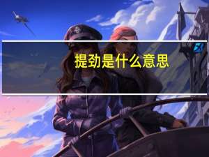 提劲是什么意思