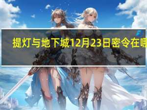 提灯与地下城12月23日密令在哪领-最新密令免费领取