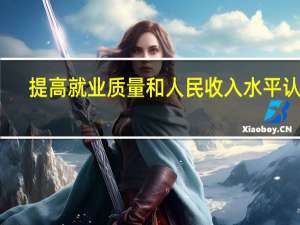提高就业质量和人民收入水平认识（提高就业质量和人民收入水平）