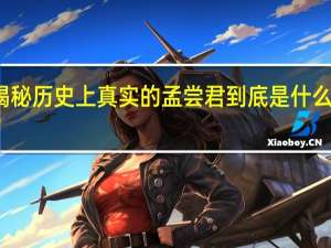揭秘历史上真实的孟尝君到底是什么样的人