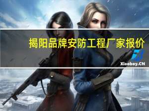 揭阳品牌安防工程厂家报价