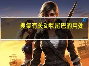 搜集有关动物尾巴的用处