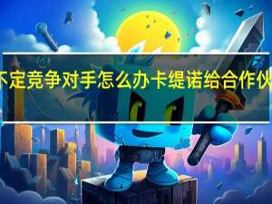 搞不定竞争对手怎么办 卡缇诺给合作伙伴支个招