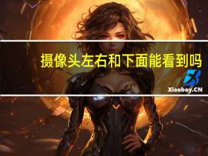 摄像头左右和下面能看到吗